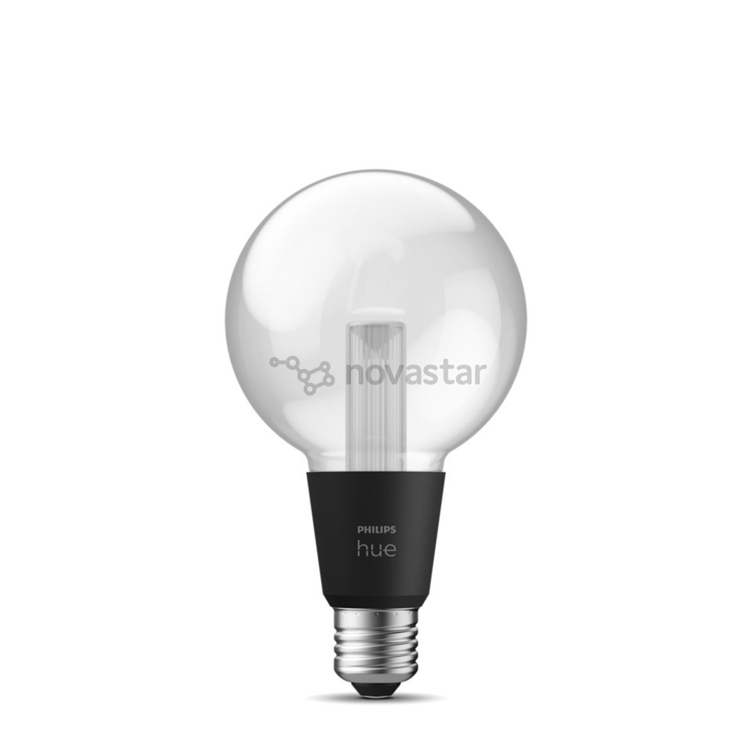 Philips Hue G95 Globe, E27, black - LED light
