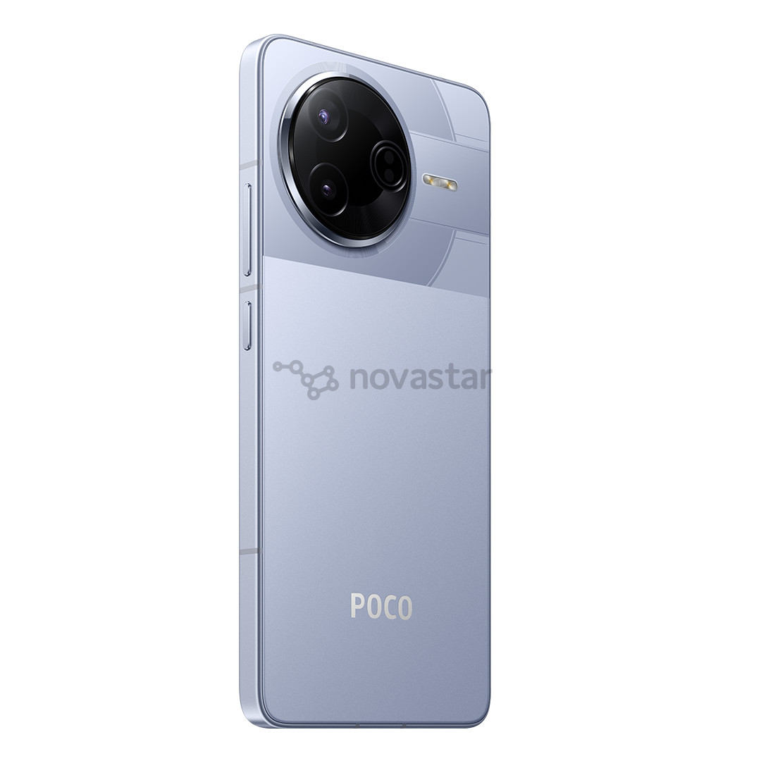 POCO F7 Pro 5G, 256 ГБ, голубой - Смартфон