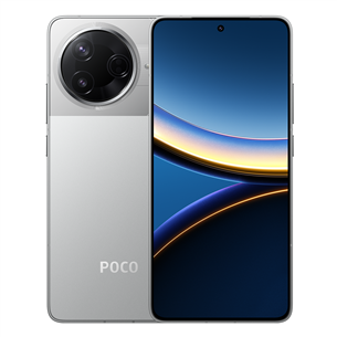 POCO F7 Pro 5G, 256 ГБ, серебристый - Смартфон MZB0J93EU