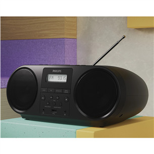 Magnetola Philips CD Soundmachine TAZ5000, juoda