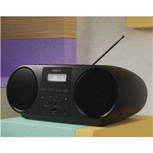 Philips CD Soundmachine TAZ5000, black - Boombox