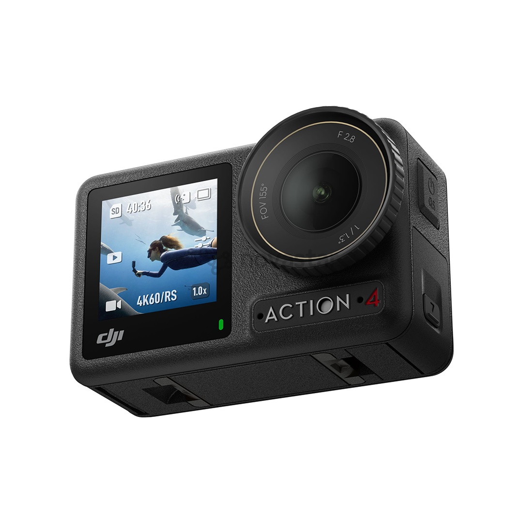 Dji Osmo Action 4 Standard Combo, черный - Комплект с экшн-камерой