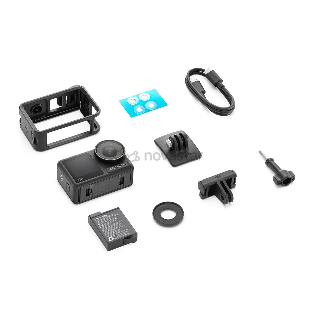 Dji Osmo Action 4 Standard Combo, черный - Комплект с экшн-камерой