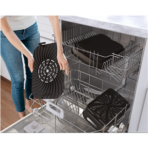 Grilis ir karšto oro gruzdintuvė Ninja 6-in-1 MAX, 1760 W, juodas/sidabrinis