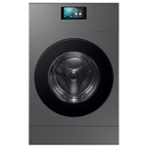 Samsung Bespoke AI Laundry Combo, 18 kg / 11 kg, depth 87.5 cm, 1000 rpm, grey - Washer-dryer combo