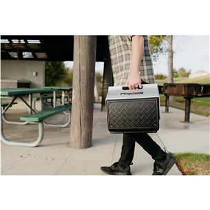 Šaldymo dėžė Igloo Playmate The Boss, 14 L, juoda/sidabro spalvos