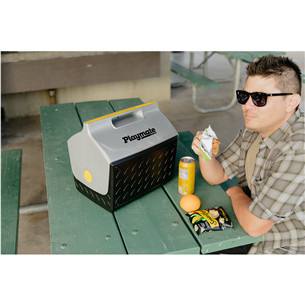 Šaldymo dėžė Igloo Playmate The Boss, 14 L, juoda/sidabro spalvos