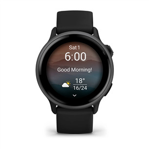 Išmanusis laikrodis Garmin Vivoactive 6, juodas