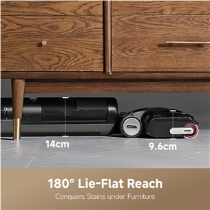 Dreame H12 Pro FlexReach, Wet & Dry, black - Cordless vacuum cleaner