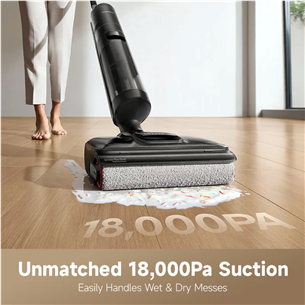Dreame H12 Pro FlexReach, Wet & Dry, black - Cordless vacuum cleaner