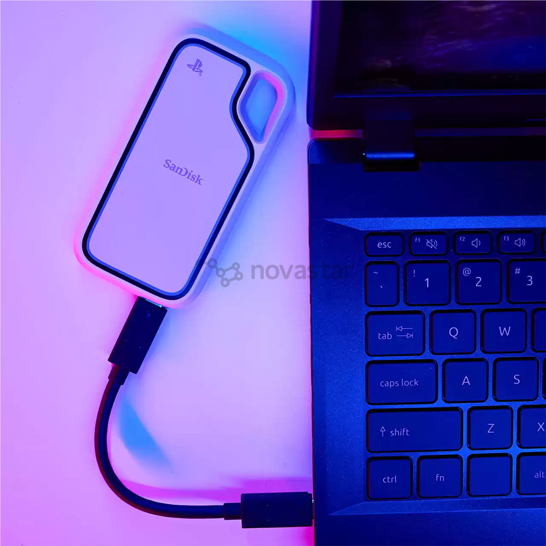 SanDisk Extreme, PlayStation 5, 1 TB, white - External SSD