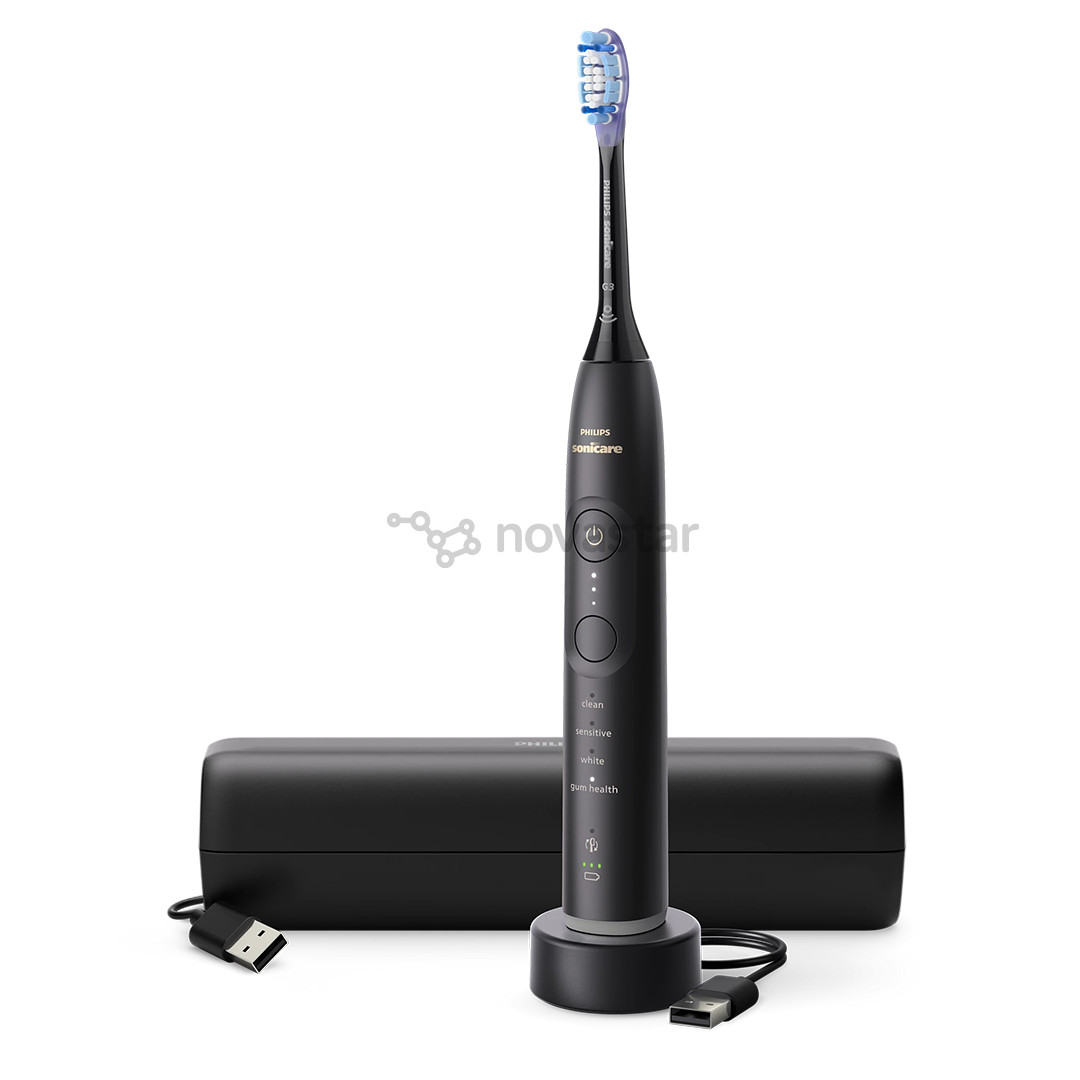 Elektrinis dantų šepetėlis Philips Sonicare Series 7100, juodas