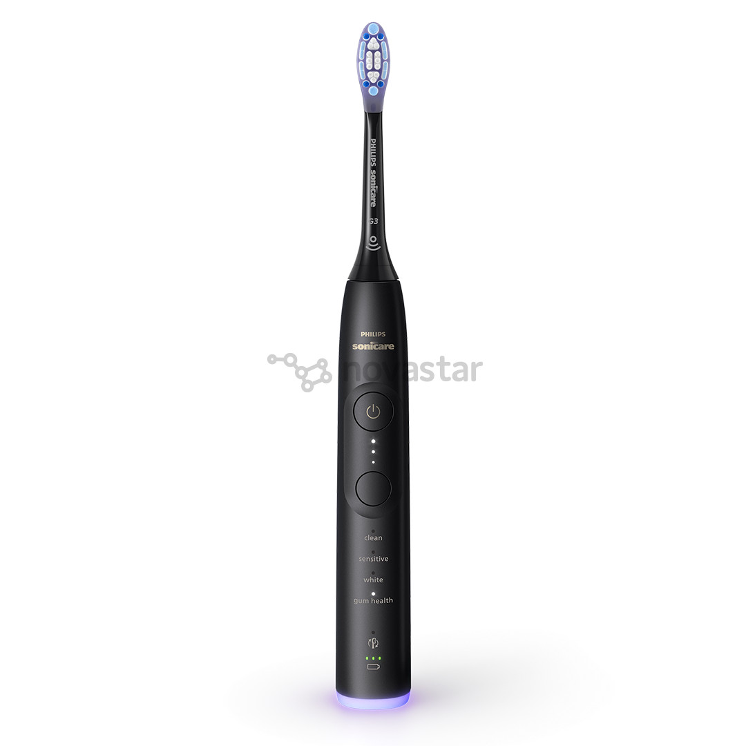 Elektrinis dantų šepetėlis Philips Sonicare Series 7100, juodas