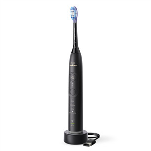 Elektrinis dantų šepetėlis Philips Sonicare Series 7100, juodas