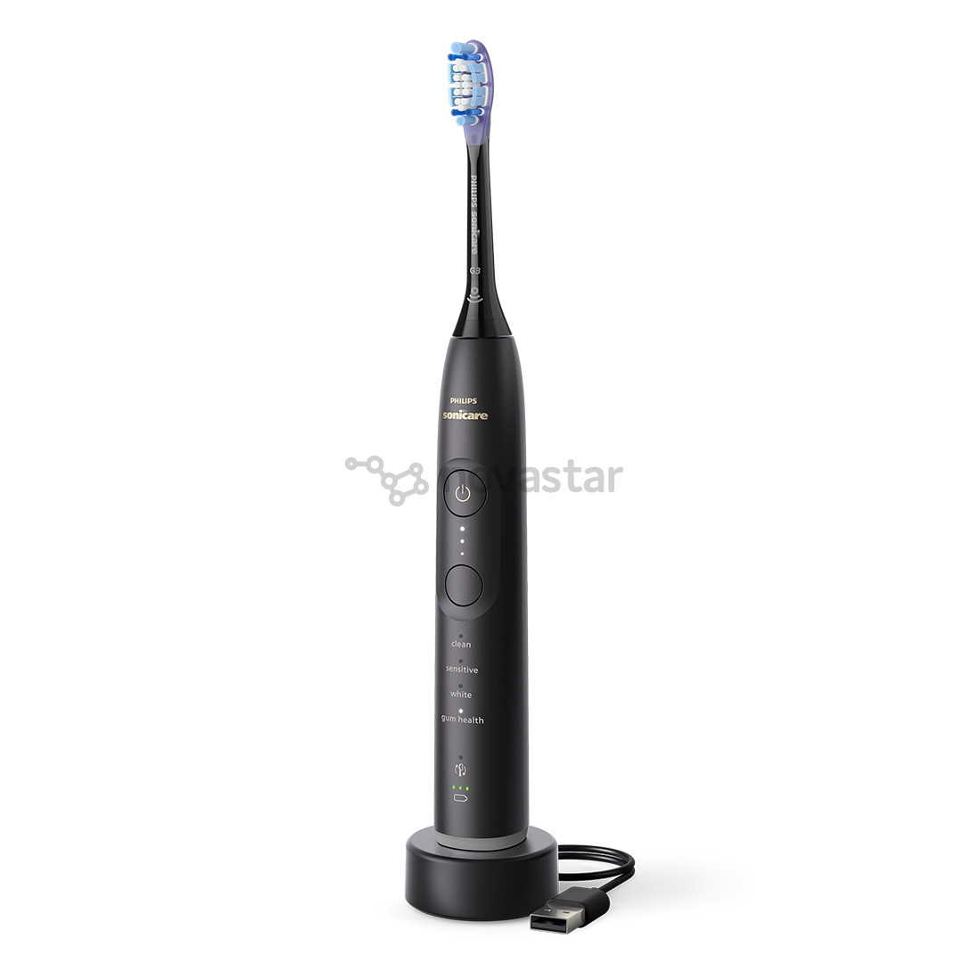 Elektrinis dantų šepetėlis Philips Sonicare Series 7100, juodas