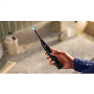 Elektrinis dantų šepetėlis Philips Sonicare Series 7100, juodas