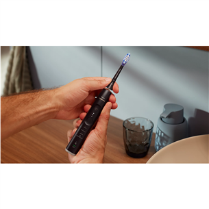 Elektrinis dantų šepetėlis Philips Sonicare Series 7100, juodas