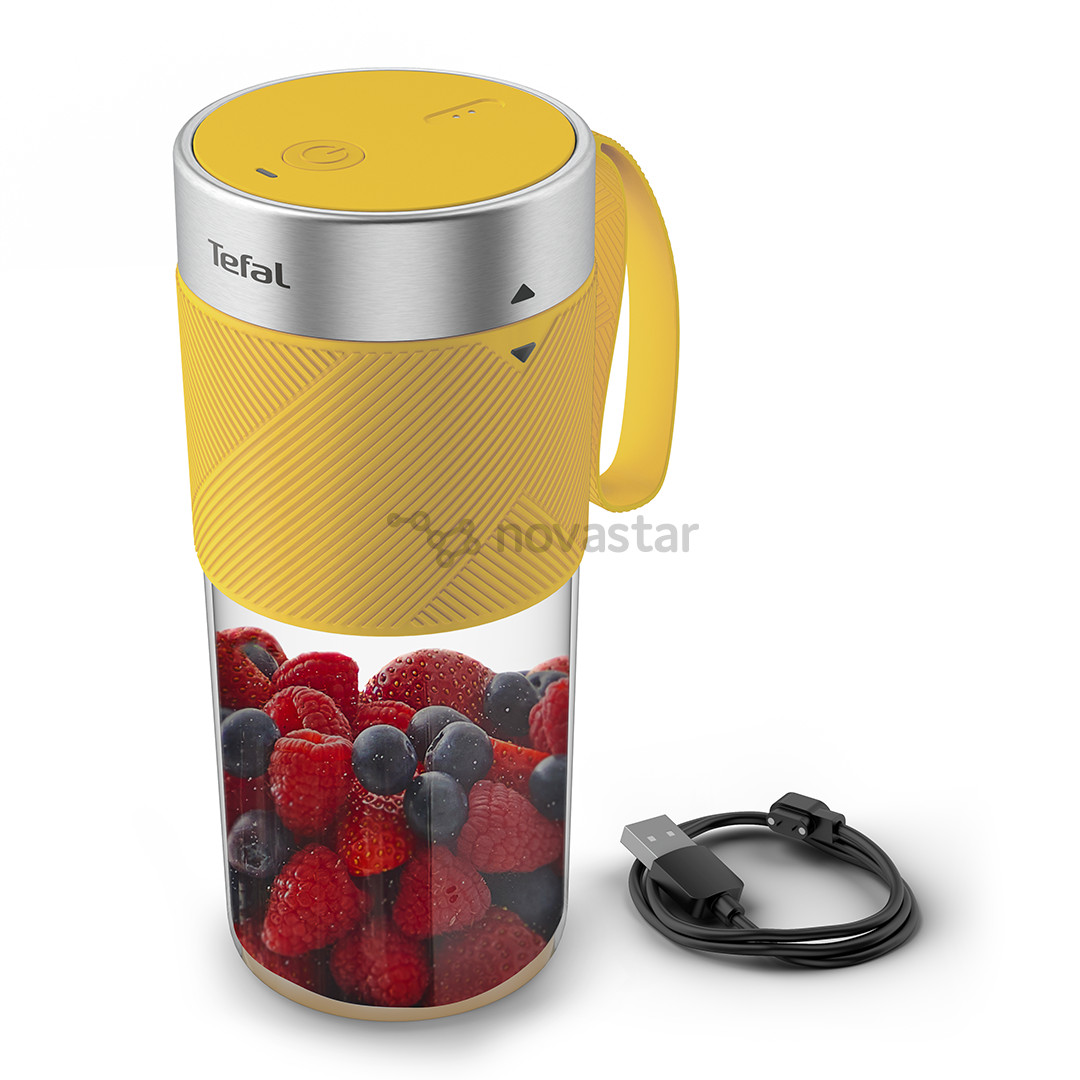 Tefal Lightmix, 300 ml, yellow - Portable Blender