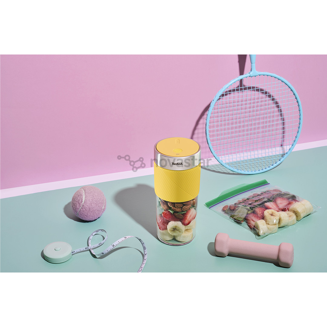 Tefal Lightmix, 300 ml, yellow - Portable Blender