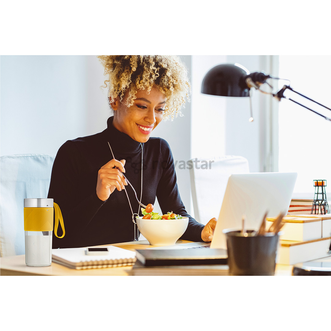 Tefal Lightmix, 300 ml, yellow - Portable Blender