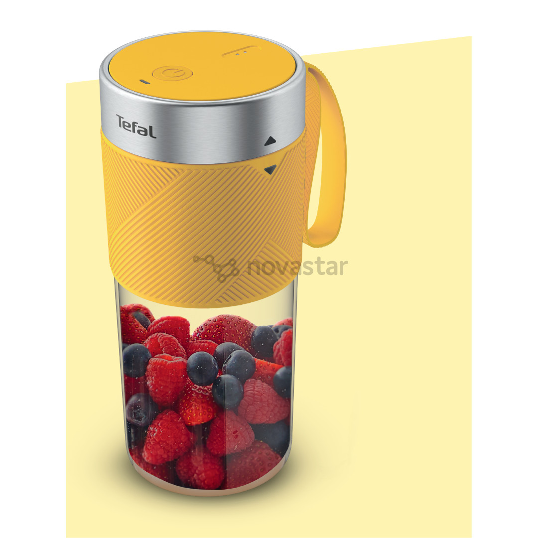 Tefal Lightmix, 300 ml, yellow - Portable Blender