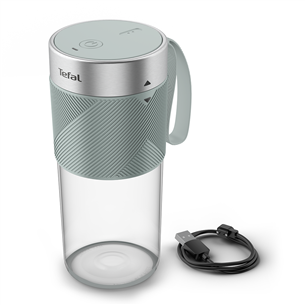 Nešiojama belaidė kokteilinė Tefal Lightmix, 300 ml, pilka