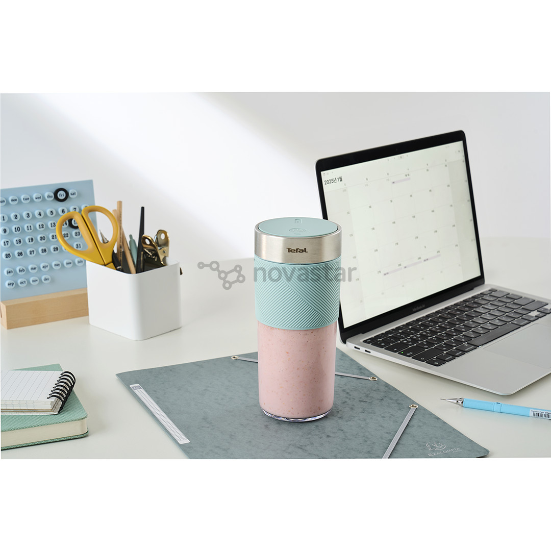 Nešiojama belaidė kokteilinė Tefal Lightmix, 300 ml, pilka