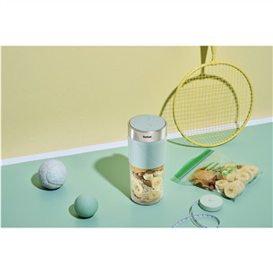 Nešiojama belaidė kokteilinė Tefal Lightmix, 300 ml, pilka