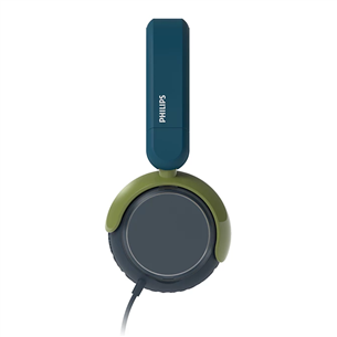 Vaikiškos ausinės Philips TAK2000, mėlynos/žalios