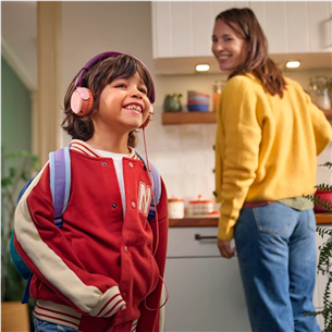 Philips TAK2000, magenta purple - Kids' headphones