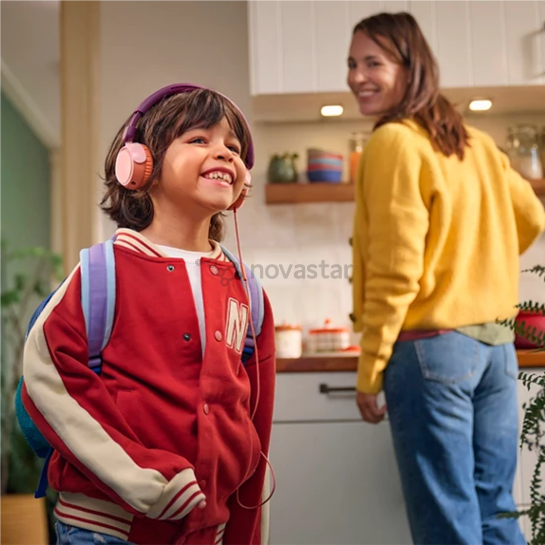 Philips TAK2000, magenta purple - Kids' headphones