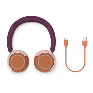 Philips TAK4200, фиолетовый - Детские беспроводные наушники