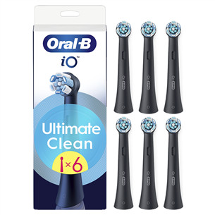 Braun Oral-B UltimateClean, 6 pcs, black - Spare brushes IOUC-6BLACK