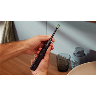 Elektrinis dantų šepetėlis Philips Sonicare Series 5300, juodas
