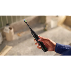 Elektrinis dantų šepetėlis Philips Sonicare Series 5300, juodas