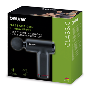 Masažuoklis Beurer CompactPower, juodas