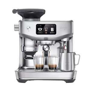 Espresso kavos aparatas Sage the Oracle Jet, nerūdijančio plieno spalvos SES985BSS