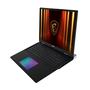 MSI Titan 18 HX, 18'', 4K UHD, Mini LED, 120 Hz, Ultra 9, 64 GB, 6 TB, RTX 5090, ENG, core black - Notebook