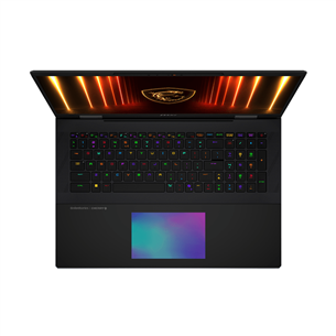 MSI Titan 18 HX, 18'', 4K UHD, Mini LED, 120 Hz, Ultra 9, 64 GB, 6 TB, RTX 5090, ENG, core black - Notebook