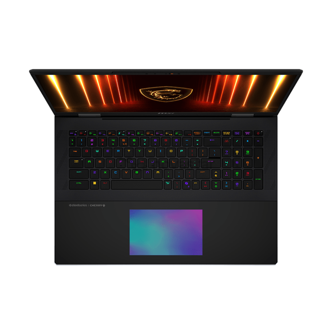 MSI Titan 18 HX, 18'', 4K UHD, Mini LED, 120 Hz, Ultra 9, 64 GB, 6 TB, RTX 5090, ENG, core black - Notebook