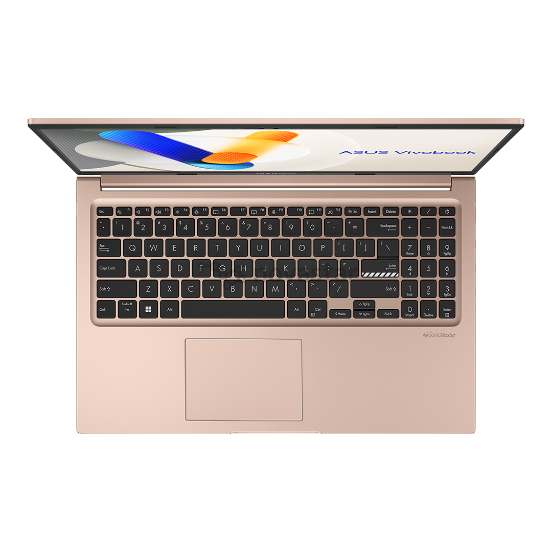 Nešiojamasis kompiuteris - Asus Vivobook 15, 15,6'', FHD, i5, 16 GB, 512 GB, ENG, terakotos sp.