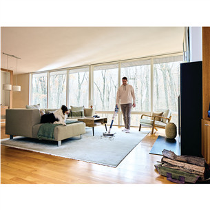 Shark PowerPro, blue/white - Cordless vacuum cleaner