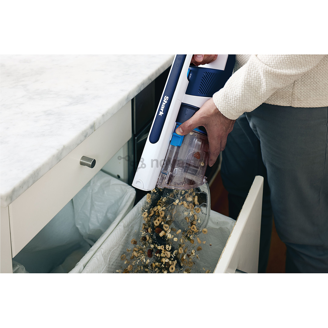 Shark PowerPro, blue/white - Cordless vacuum cleaner