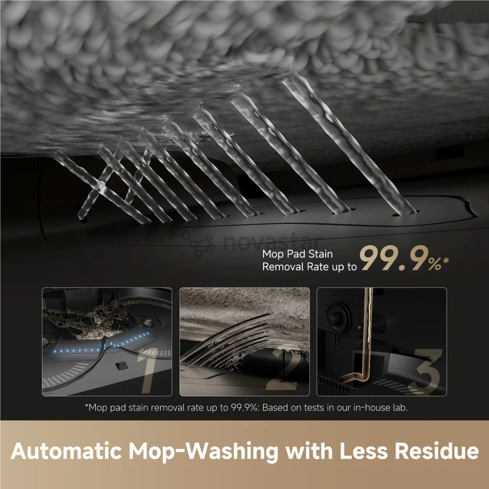 Dulkių siurblys robotas Dreame X50 Ultra Complete, juodas