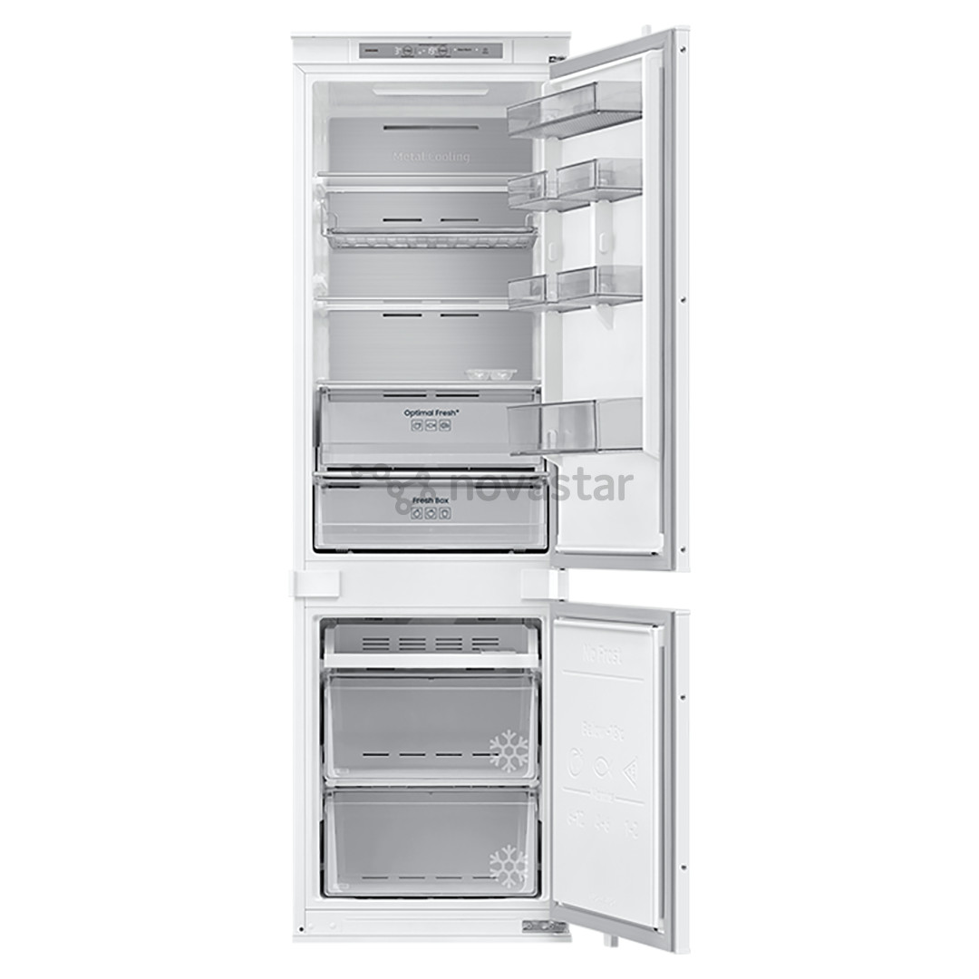 Įmontuojamas šaldytuvas Samsung, NoFrost, 264 L, aukštis 178 cm