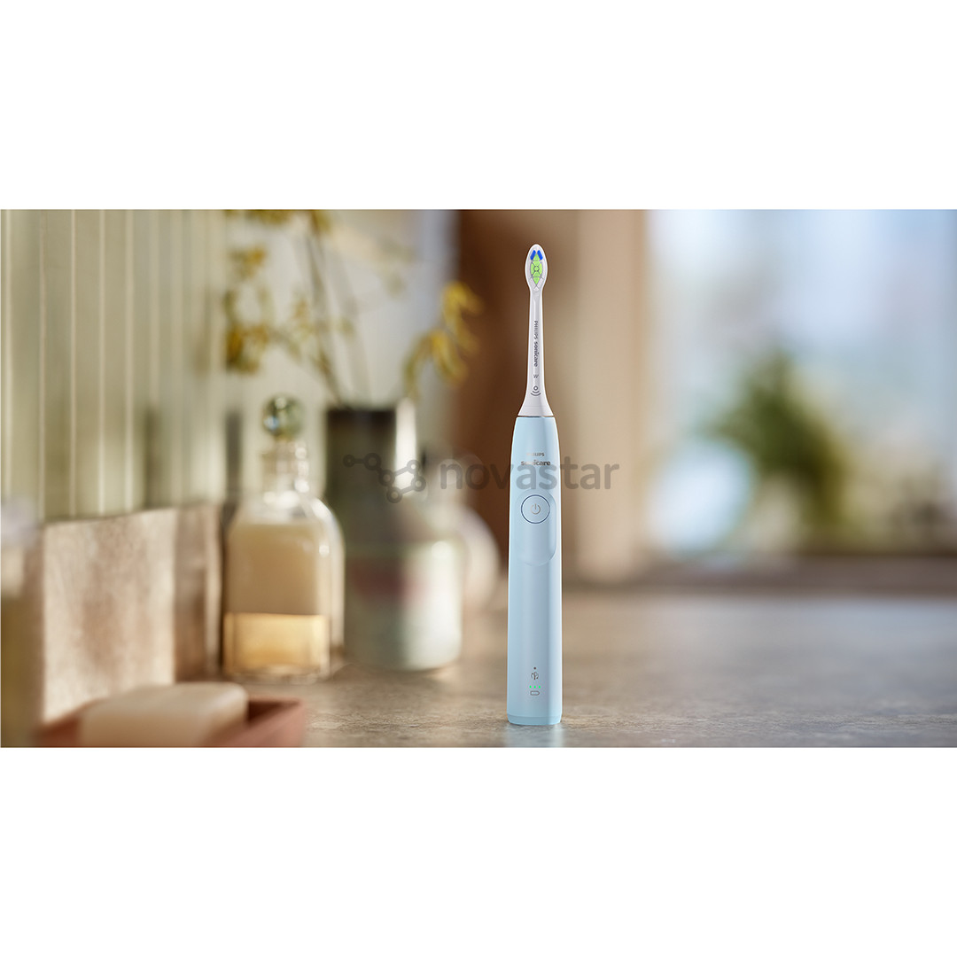Elektrinis dantų šepetėlis Philips Sonicare Series 5300, šviesiai mėlynas