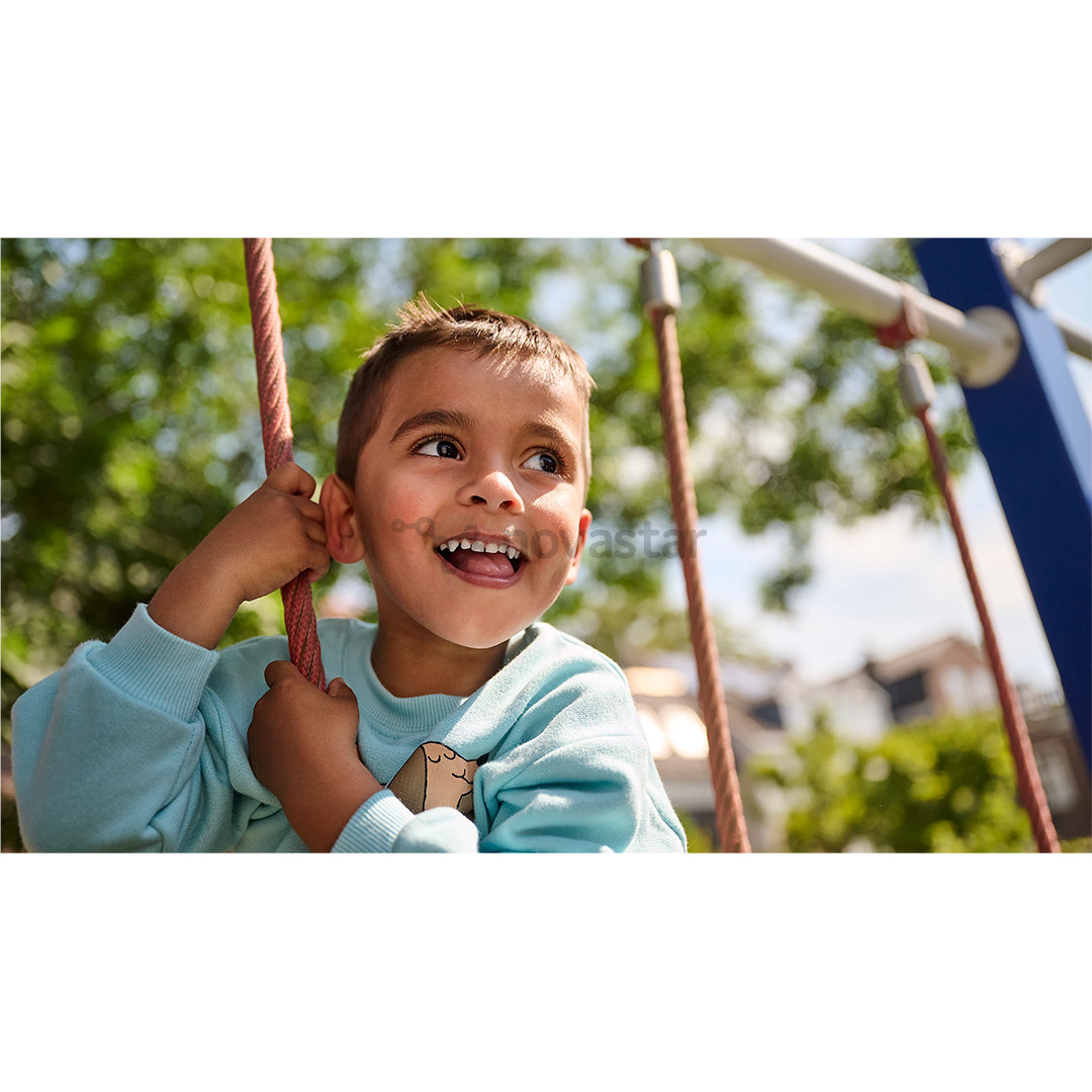 Dantų šepetėlių antgaliai Philips For Kids, 2 vnt., balti/mėlyni