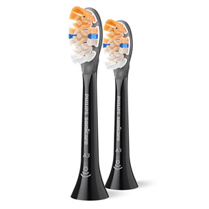 Dantų šepetėlių antgaliai Philips Sonicare Premium All-in-One, 2 vnt., juodi