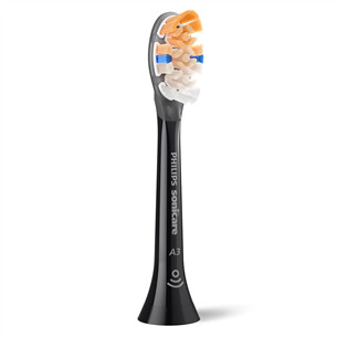 Dantų šepetėlių antgaliai Philips Sonicare Premium All-in-One, 2 vnt., juodi