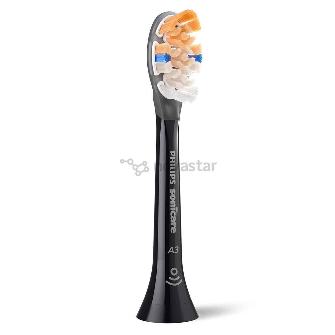 Dantų šepetėlių antgaliai Philips Sonicare Premium All-in-One, 2 vnt., juodi